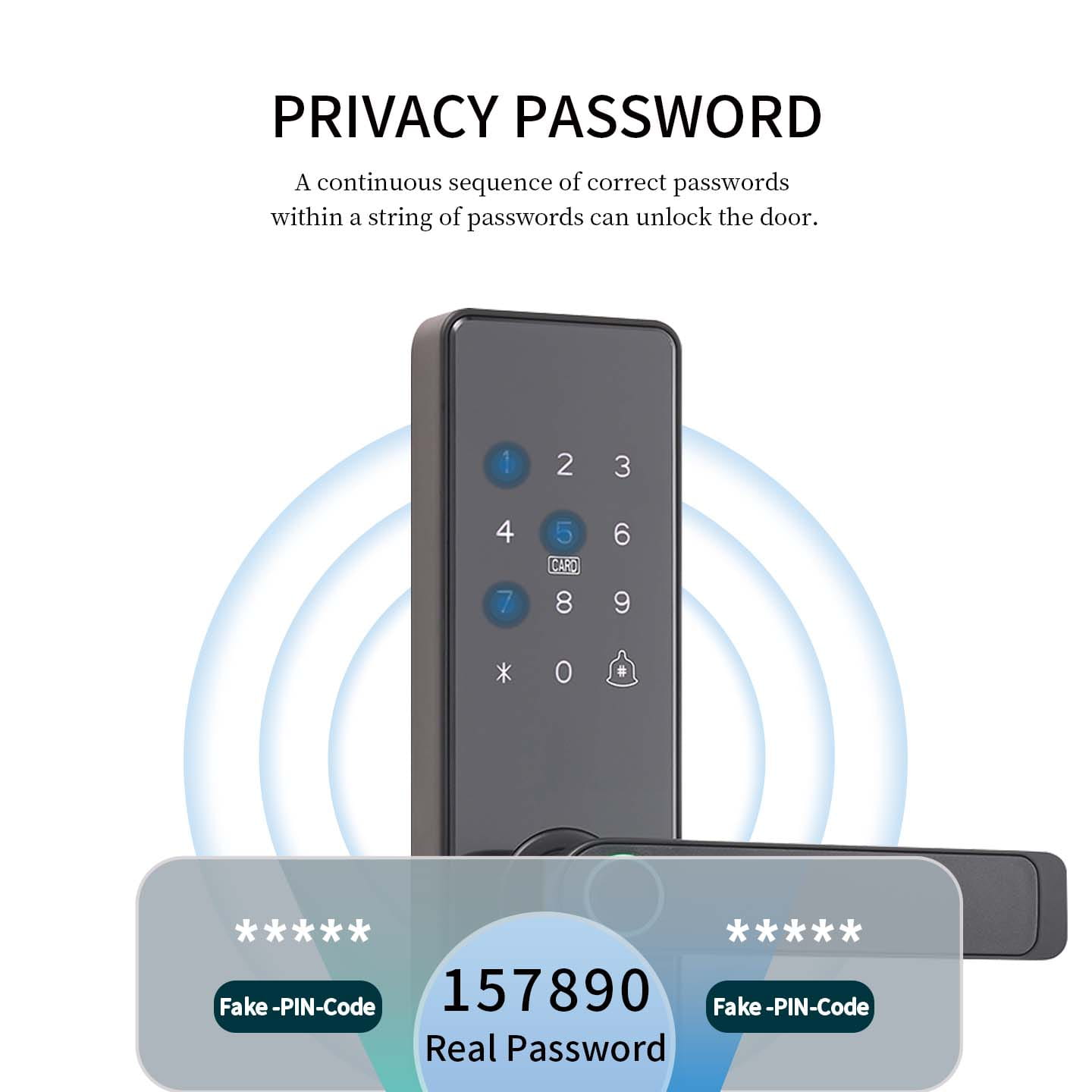 A03 Smart Fingerprint Door Lock Security - Image 5