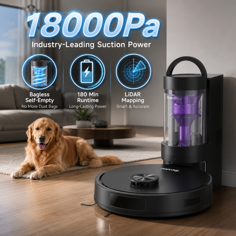 Teendow D16S MAX Smart Robot Vacuum