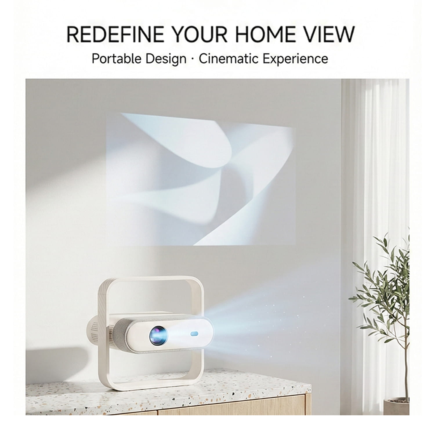 Android 14 DLP Smart Projector 1080P - Image 3
