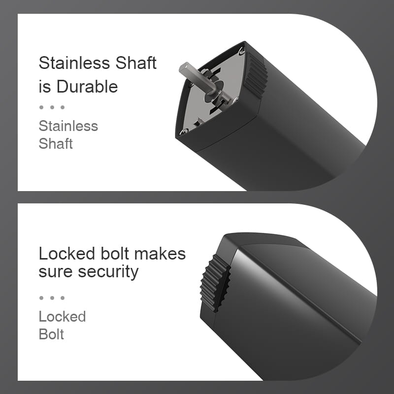 AT5818 Black Smart Curtain Track - Image 5