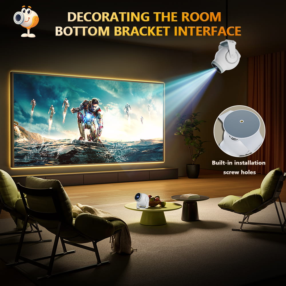 TP360 HY300 Pro Smart Mini Projector - Image 5