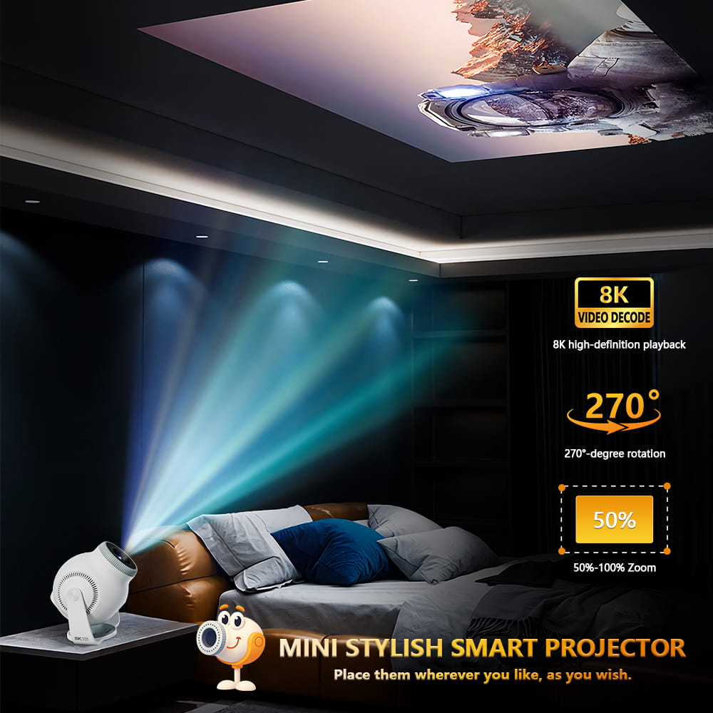 TP360 HY300 Pro Smart Mini Projector - Image 6