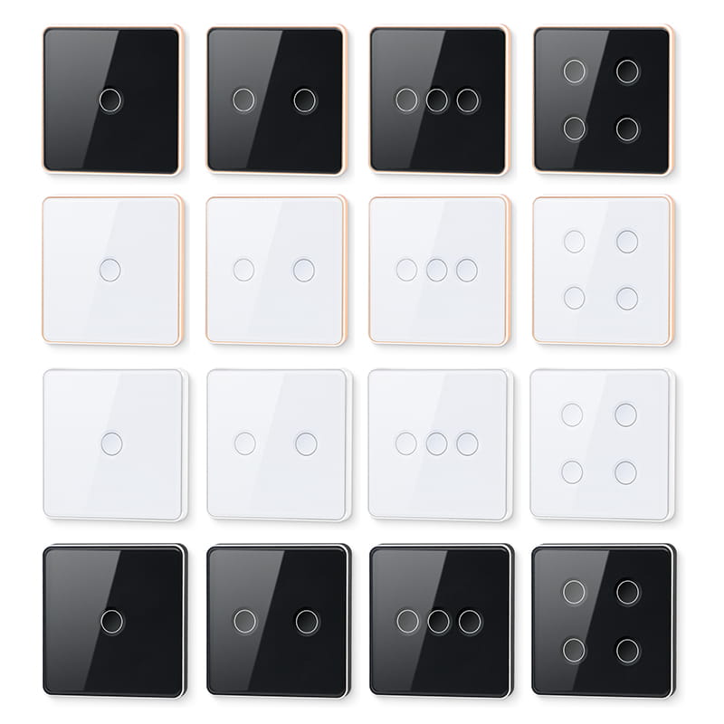 Smart Touch Zigbee Glass Wall Switch - Image 2