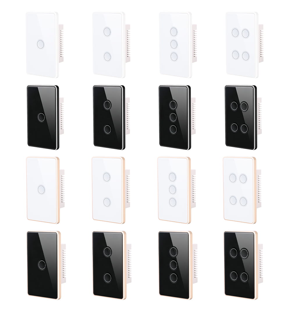 Smart Touch Zigbee Glass Wall Switch - Image 3
