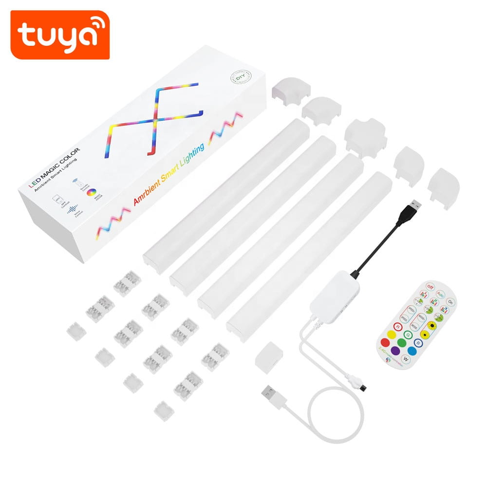 Smart WiFi RGBIC Splice Light Panel - Image 6