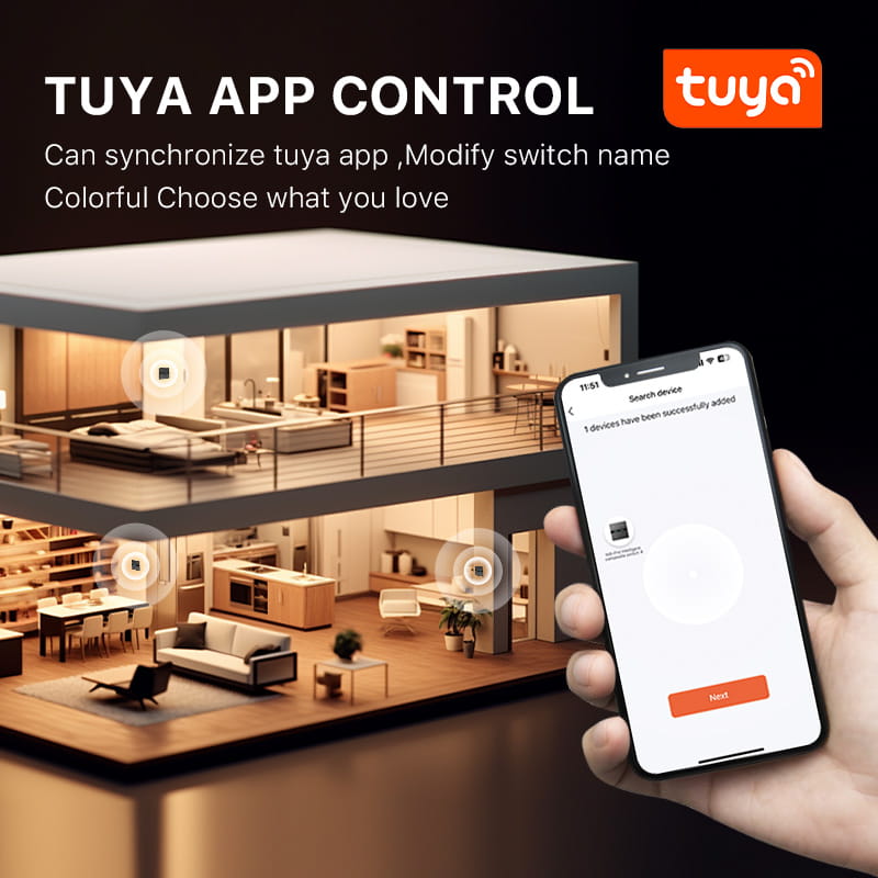 Smart Zigbee Touch Switch Human Sensor - Image 2