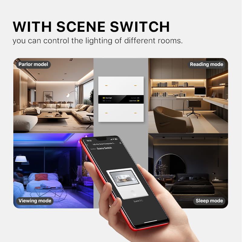 Smart Zigbee Touch Switch Human Sensor - Image 5