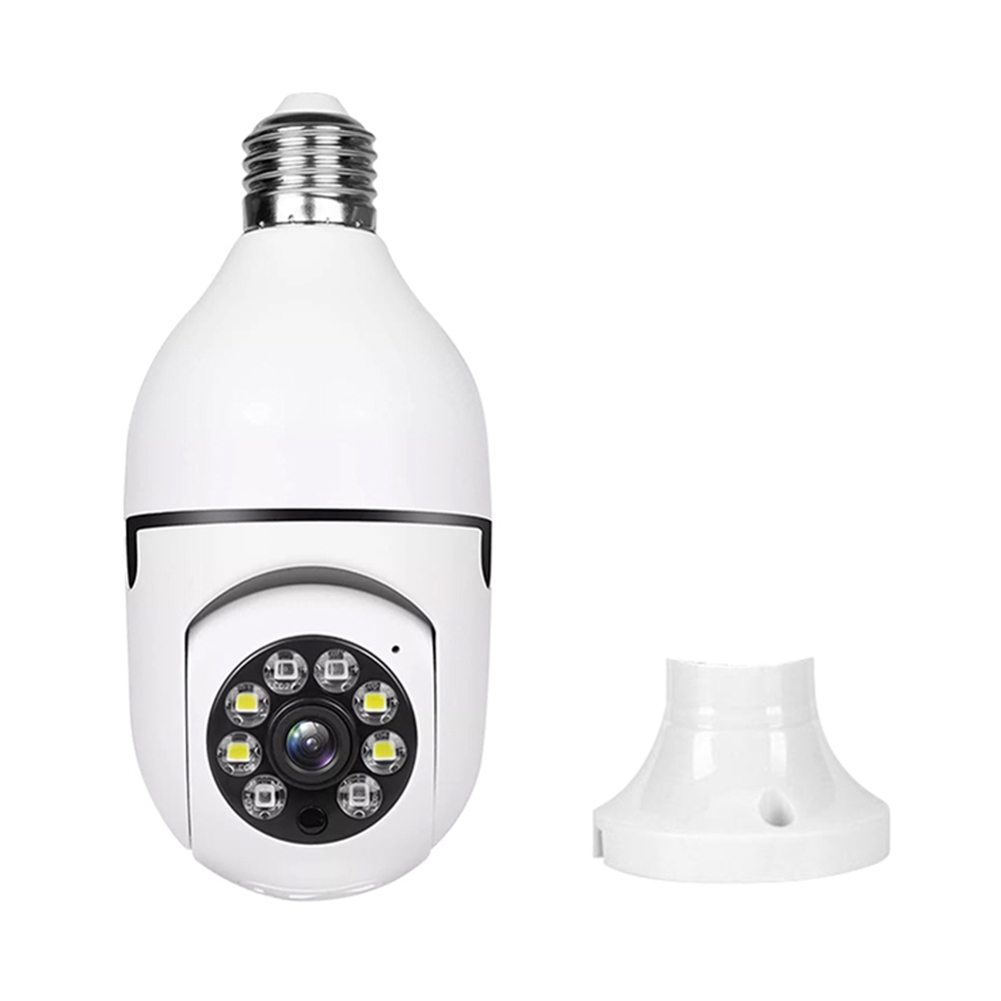 Light Bulb Security Camera 2MP 360° WiFi