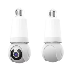 Light Bulb Security Camera 3MP WiFi PTZ