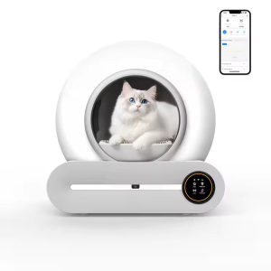 Smart Automatic Cat Litter Box Self-Cleaning WiFi Camera