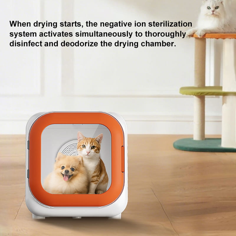 Smart Automatic Pet Dryer Box For Cats Grooming System - Image 4