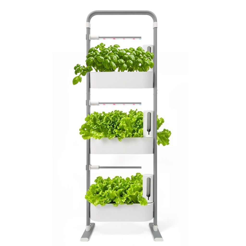 Smart Hydroponic Planter EDKFARM Vertical Indoor Garden System